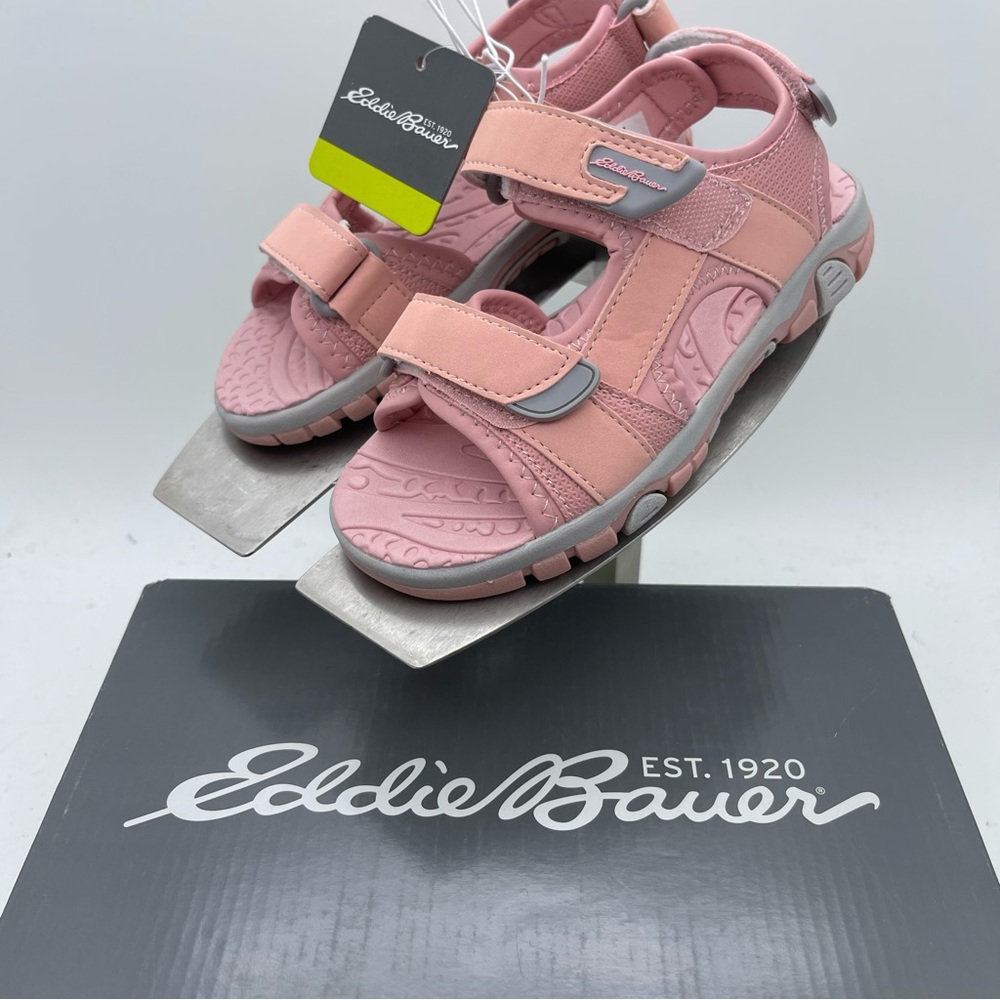 Eddie Bauer Girls Summer Blush Sandals Toddler  NWT